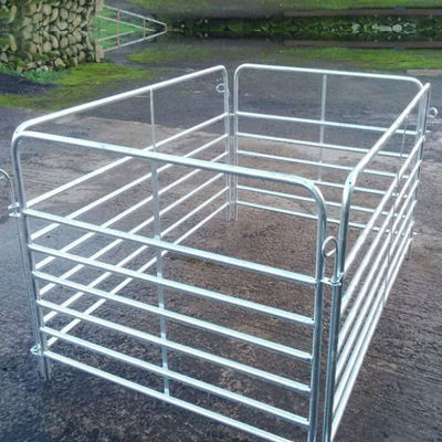 32mm OD X 2 Mm Round Tube Farm Metal Fence Galvanized Livestock Panels