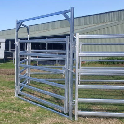 14 Gauge Galvanized Steel Cattle Panel Fence Package Plastic Film