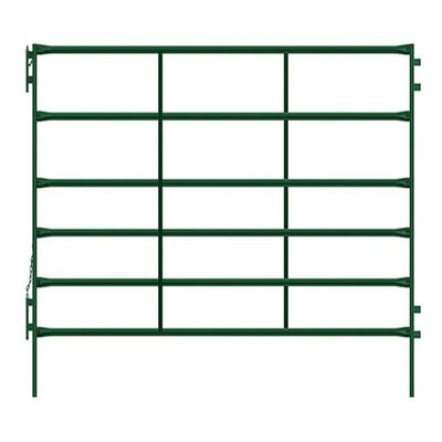 3.0m Length Round Tube Animal Fencing Galvanized Or Color Coated
