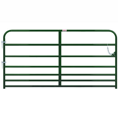 3.0m Length Round Tube Animal Fencing Galvanized Or Color Coated