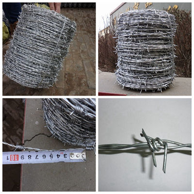 Good Corrosion Resistance Barbed Wire Prison Fence 350kgf Low Prices