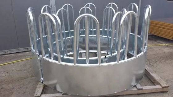 Animal Cattle / Sheep / Horse Round Metal Hay Feeder Livestock