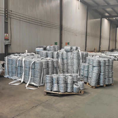 Galvanized High Tensile Barbed Wire Farm Fence 500M 20Kg Per Roll Barb Wire Fence