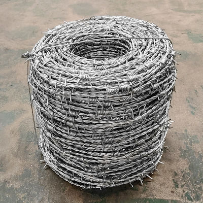 Double Twisted Farm Barbed Wire For Secruity Barbed Wire Fencing
